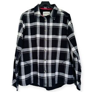 Orvis Women's Fleece Lined Shirt Jacket Shacket Size Large